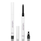 Rumi Cosmetiques LushLine+ Waterproof Eyeliner Pencil For Older Women - Smudge Proof, Long-Lasting, Non Toxic, Soft Glide - Safe For Sensitive Eyes (Natural Grey)