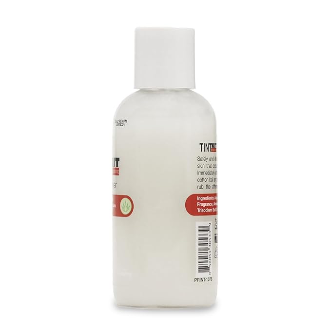 Godefroy Hair Color Tint Kit 20 Application and 4 oz Coloring Stain Remover Combo, Complete Coverage of Gray Hair Roots, Salon Quality Results - Dark Brown