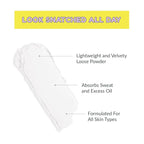 KimChi Chic Beauty Mini Me That White Powder Set and Bake Mattifying Setting Powder for Makeup, Soft Natural Face Makeup Helps Minimize the Appearance of Fine Lines, 0.17 oz, White