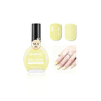 16.5ml Lemon Yellow Nail Polish Large Volume Quick Drying Nail Polish, Fast Drying and Long Lasting Color Nail Art DIY Home Manicure Gift for Women
