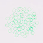 3200 Pcs Elastic Rubber Bands Small Hair Ties Hair Rubber Mini Hair Bands Hair Elastics Tiny Soft Holder Ponytails for Girls (Light Green)