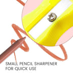 evpct 3Pcs Nude Brown Burnt Orange Matte Long Lasting Wear Lip Liner Pencils Makeup Set for Shaping & Sculpting Lips, No Transfer Waterproof Pigmented Lip Liner Crayon lipliners Lipstick Pencil 2+3+9