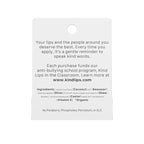 Kind Lips USDA Organic Lip Balm Unscented 3 Pack – 100% Natural, Moisturizing Lip Care with Beeswax. Hydrates & Nourishes Dry, Chapped Lips. Cruelty-Free, Eco-Friendly, and Non-Toxic. Unflavored