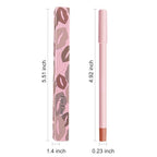 12 Colors lip liner pencils, Modern Classic Lip Liner, Lip Liner Pigmented Vegan Matte, Lasting Finish Lip Liner, Luxurious Creamy Long Lasting Lip Liner, Prevents Feathering and Fading, (02)