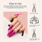 CANNI 9ml Hema-Free Gel Nail Polish Set- 6Pcs Light Pink Nail Gel Manicure Kit, Soak Off LED Polish DIY at Home Salon Gifts for Women Girls