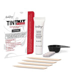 Godefroy Hair Color Kit for Spot Coloring, Covers Up Gray Hairs, Natural Black, 4-Application Kit