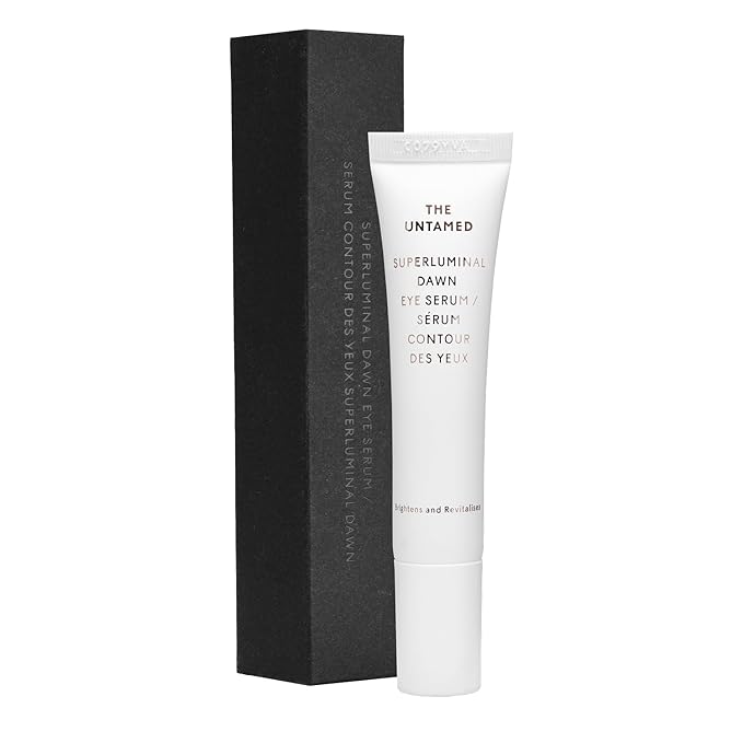 The Untamed Superluminal Dawn Eye Serum 1 fl oz – Brightening & Hydrating Skincare with Vitamin C, Poppy Flower & Cocoa Seed – Helps Refresh and Improve the Apperance of Under Eye Area