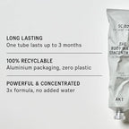 AKT The Body Wash Concentrate 3.4 Fl Oz, Natural Shower Gel with Skin-Balancing Prebiotics, Body Wash Women & Men, with Olive Squalane & Vitamin E, Sc.02 After Thunder, All Genders