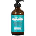 Ginger Lily Farms Salon Formula 100% Pure Morocco Argan Oil Treatment for All Hair Types, 100% Vegan & Cruelty-Free, 8 fl. oz.