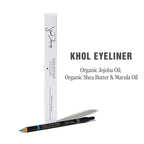 Jillian Dempsey Khol Eyeliner: Clean, Waterproof Eyeliner Pencil with Built-In Smudger for Effortless Blending – Rich Pigment, Cruelty-Free, Chimpy Blue
