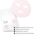 CELONIA Signature Bio Facial Sheet Mask, Stem Cell Deep Hydrating Face Mask, Anti Aging Treatment For Healthy Glowing Skin, Minimize Pores, Reduce Fine Line, Boost elasticity, Correct Redness 5 Count