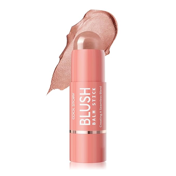 Cool Story 3-in-1 Makeup Set, Highlighter, Blush and Contour Balm Stick, Cream Formula for Face Contouring, Professional Cosmetic Kit (Blush-F05)