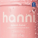 HANNI Splash Salve Body Mask, In-Shower Moisturizer with Coconut, Jojoba, Shea Butter & Glycerin, Deep Conditioning for All Skin Types, FRAGRANCE-FREE, 250 mL / 8.8 oz