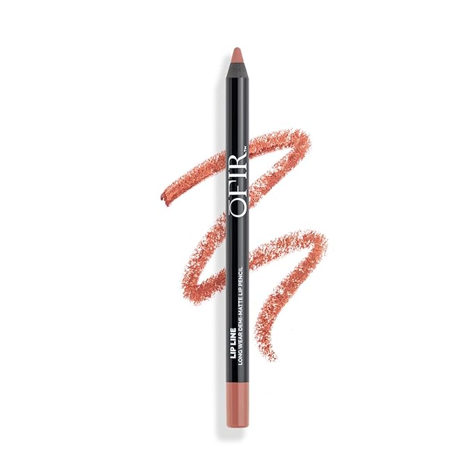 OFIR Longwear Demi-Matte Lip Pencil | Smudge-Proof, Easy Glide, Hydrating, Long-Lasting Color | Off Pink - Neutral Nude Lip Liner Pencil | 0.042 OZ