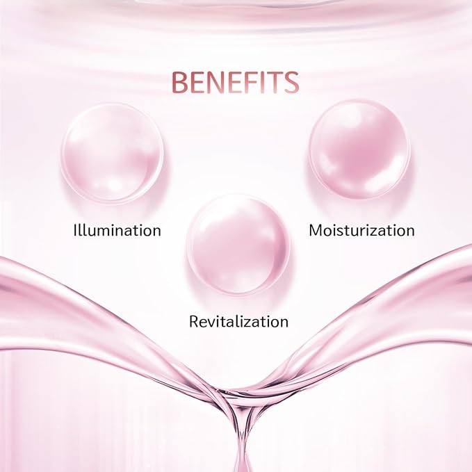 My Beauty Diary Rejuvenate Triple-Brightening Mask, Moisturizing and Nourishing Facial Mask, Restores Radiance. Self Care Face Sheet Mask (5 pcs)