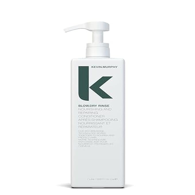 KEVIN.MURPHY BLOW.DRY RINSE - Nourishing, Repairing Conditioner - Heat Protection - Hydrating - With Shea Butter & Rice Bran Oil - Colour-Safe - Fresh Scent - 1 L / 33.8 fl oz