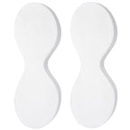 200 Sheets Disposable Non Woven Eye Mask, Cotton Eye Mask Paper, Eye Covers for Facials, Eye Masks for Skincare, Moisture Retention, Spa, Wrap