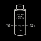 Brickell Men's Styling Hair Powder For Men, Creates Volume, Natural & Organic, Non-Greasy Texturizing Powder, 18g, Fragrance-Free