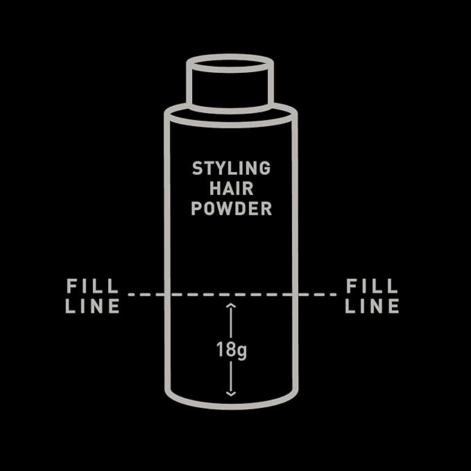 Brickell Men's Styling Hair Powder For Men, Creates Volume, Natural & Organic, Non-Greasy Texturizing Powder, 18g, Fragrance-Free