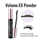 HEROINE MAKE by KISSME Volumizing Waterproof Mascara Volume & Length with Curvy Brush by Defining Fiber for Long-lasting Natural Eyelash Look + Gentle Mascara Remover Oil Free, 2 Set
