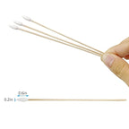 2000pcs Precision Cotton Swabs with 6'' Long Sticks for Gun Cleaning, Makeup or Pets
