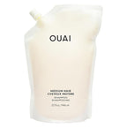 OUAI Medium Shampoo Refill - Hydrating Shampoo with Coconut Oil, Babassu, Kumquat Extract and Keratin - Strengthens, Nourishes and Adds Shine - Paraben, Phthalate and Sulfate Free Hair Care (32 Fl Oz)