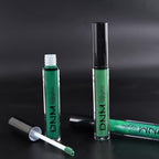 evpct 3Pcs Dark Pale Teal Forest Emerald Green Matte Glitter Shimmer Shiny Liquid Lipstick Lip Stain Sets for Women Matte+Lipstick Long Lasting Waterproof 24 hr Magic Lipstick 24 Hours original
