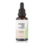 Hanz de Fuko Vegan Hair and Beard Oil – Supports Growth, Beard Health and Softer, Smoother Hair – Hydrating Formula with Argan & Jojoba Oil, Vitamin E and Grape Seed Extract –1.76 oz., Travel Size
