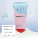 Evereden Kids Cloud Face Wash: Tropical Sorbet, 3.4 fl oz | Creamy & Fun Skin Care for Kids | Easy-to-Use Face Wash | Non-toxic Skin Care for Sensitive Skin