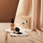 UpCircle Caffeinated Duo – Our Face Oil and Eye Cream Duo – Vitamin C, Hyaluronic Acid + Coffee Oil – Evens Skin Tone, Reduces Puffiness + Dark Circles – Vegan