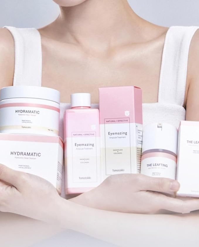 Hydramatic Hyaluronic Deep Ice Cream Cleanser Face Wash for Women 2-in-1 Scrub with Enzymes & Almond - Gentle Facial Cleanser Exfoliator for Sensitive Skin, Korean Skin Care Exfoliant