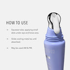 HydroPeptide Vital Eyes, Instant Awakening Serum, Cooling Rollerball Under Eye Moisturizer 0.3 Ounce