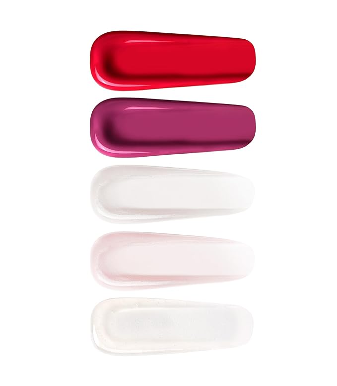 Victoria's Secret 5 Piece Assorted Lip Gloss Gift Set, Flavored Gloss for Women