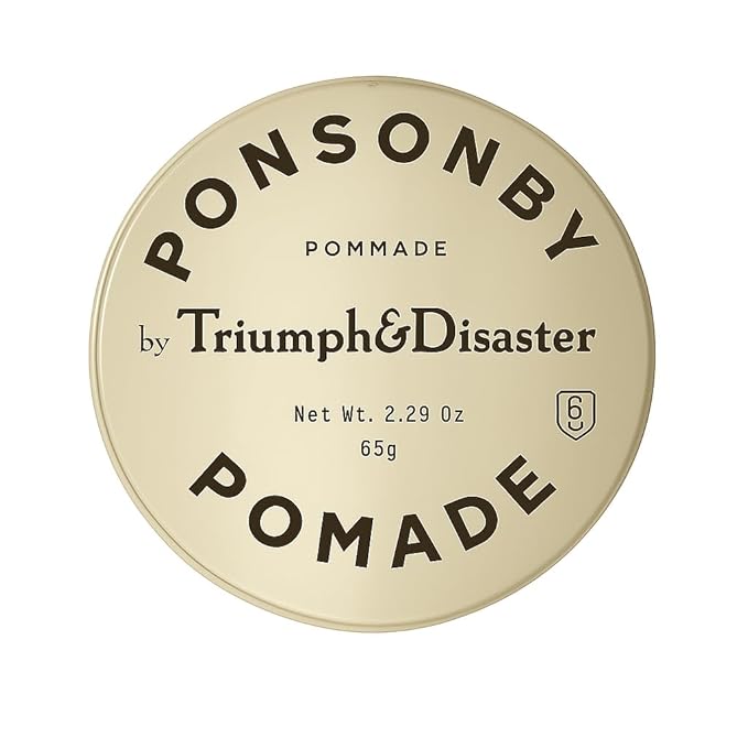 TRIUMPH & DISASTER Ponsonby Pomade – Medium Hold Hair Wax for Men and Women, High Shine, Non-Greasy Finish, 65g – Fine to Thick Hair
