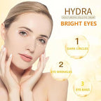 24K Gold Eye Cream For Deep Hydrating, Anti-Aging Gold Eye Cream For Dark Circles And Puffiness,Moisturizing Lightenex Gold Cream Lifting Eye SENANA (1 PACK)