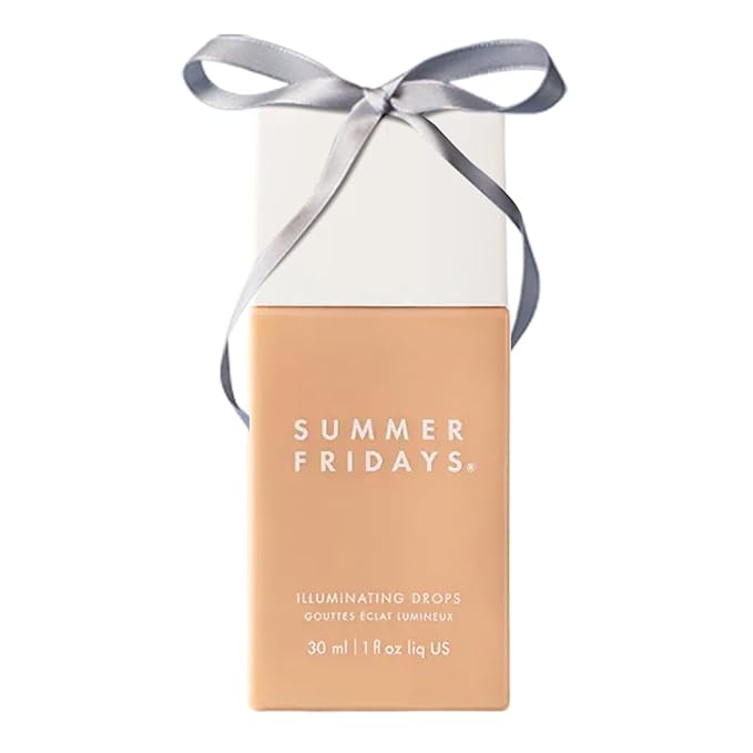 Summer Fridays Illuminating Drops - Hydrating Serum-Like Formula with Hyaluronic Acid - Dewy Summer Makeup with Skincare Benefits - Help Support a Healthy Skin Barrier (1 Fl Oz)