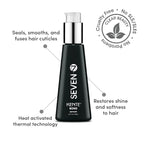 SEVEN haircare - Kente® BOND Serum with Vit E & Blueberry Extract- Restorative Serum for Damaged Hair - Smooth & Seal Split Ends - Sulfate Free & Paraben Free - 3.2 oz