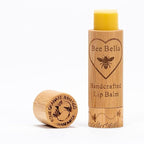 Bee Bella Lip Balm, Pomegranate Mango, 3 Pack - Moisturizing Lip Care, 100% Natural, Original Organic Beeswax with Vitamin E, Handmade in USA