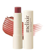Melixir Vegan Lip Butter (12 Colors), Hydrating Tinted Lip Balm Stick, Bee-Free, Petrolatum-Free, Plant-Based, Moisturizes Dry & Chapped Lips With Shea Butter, Sheer, Natural Finish - #02 Nudy Rose