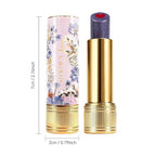 Tinted Lip Balm with Colorful Serum Core, CATKIN Cute 2-in-1 Red Lip Balm Gloss, Moisturizing with Jojoba Oil Hyaluronic acid, Citrus Tea Flavor, Trendy Lip Care for Women & Girls - C01 Red