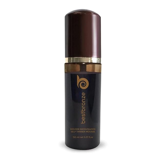 Best Bronze Tinted Self Tanner Mousse – Sunless Tanner Foam for Customizable Self Tan, Light to Dark Fake Tan – Vegan Tanning Mousse for a Bronze Glow – Sunless Tanning Foam (5.07 Fl Oz)