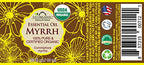 US Organic 100% Pure Myrrh, Frankincense Essential Oil Combo Pack - Directly sourced from The Horn of Africa - USDA Certified Organic - Use Topically or in Diffuser (10 ml Combo)