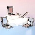 Taupe Mauve Shimmer Single Eye Shadow Palette Makeup with Mirror,Neutral Powder Monochrome Eyeshadow for Older Women,Waterproof Long Lasting Naturing-Looking sombras para ojos