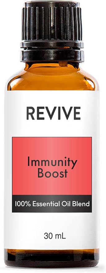 Immunity Boost Essential Oil Blend 30mL by Revive Essential Oils - 100% Pure Therapeutic Grade, for Diffuser, Humidifier, Massage, Aromatherapy, Skin & Hair Care