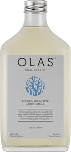 Olas Alcohol Free Mouthwash & Oral Rinse - Marine Bio-Active Mouth Rinse With Essential Oils & Antioxidants for a Healthy Oral Microbiome - Fluoride Free Natural Mouthwash (500 ml)