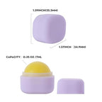 0.25 oz（7g） Empty Lip Balm Square Containers Tubes Lipstick 12 Pieces for Make Natural Lip Balm Lip Care - DIY & BPA FREE (Purple)