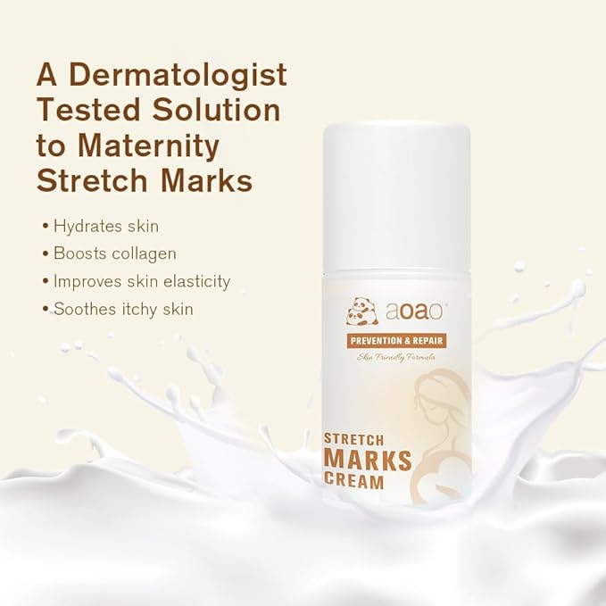 Stretch Mark Oil for Pregnancy & Body Oil for Pregnant Women, Morocco Nut Oil Help for Scars & Stretch Marks Removal & Prevention, Belly Cream for Repair, Firming & Smoothing Fine Lines (1Pack/50ml)