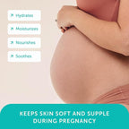 Mambino Organics Oh Baby! Belly Balm for Pregnant Women, Organic Shea Butter, Tamanu Oil and Calendula, Helps Reduce Stretch Marks in Pregnancy, Vegan, Maternity Skin Care, 2.5 fl oz