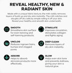 Dermasuri - Deep Exfoliating Glove - Polishing Mitt Body Scrubber - Korean Skin Cleaner Exfoliator - Dead Skin Buffing Treatment - Gifts for Women & Men - Keratosis Pilaris Scrub Remover - (2 Pack)