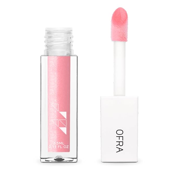 Ofra Lip Gloss - Glossip | Non Sticky, Ultra-Glossy Lip Gloss | Long Lasting Formula for a Smooth, Hydrated Finish | 3.5ml/1.1oz